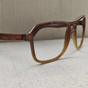 bolle Men Eyeglasses/Sunglasses Frame Brown Tone NYLON Glasses Made in France